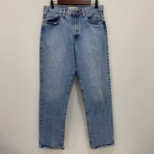 VTG Abercrombie & Fitch Womens 10 High Rise Relaxed Straight Leg Blue Jeans USA